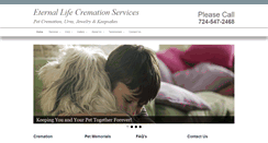 Desktop Screenshot of eternallifecremations.com