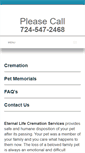 Mobile Screenshot of eternallifecremations.com